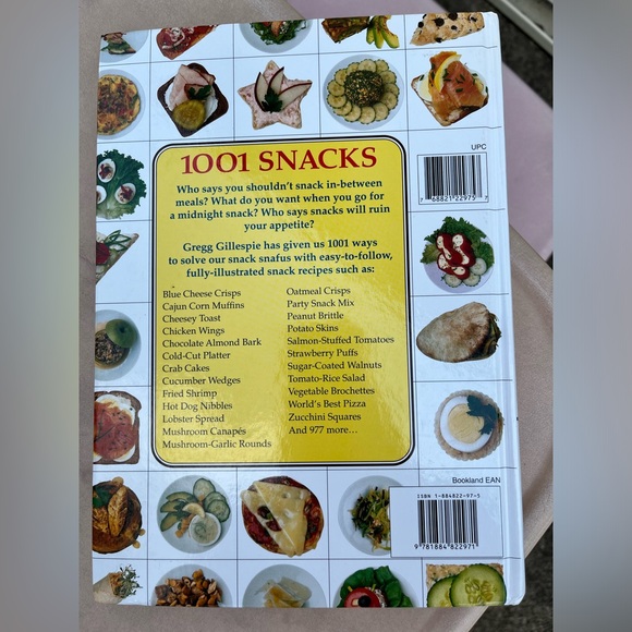 1001 snacks recipe book by Gregg r Gillespie - Picture 4 of 9